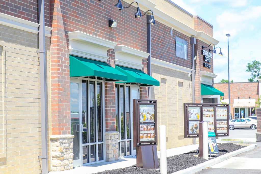 Ogden Construction Restaurant Starbucks